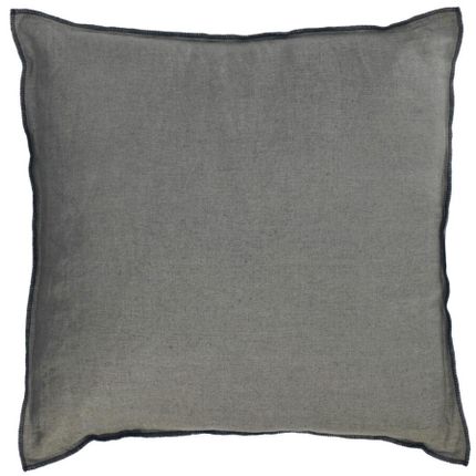 Poszewka lniana szara 45x45 cm