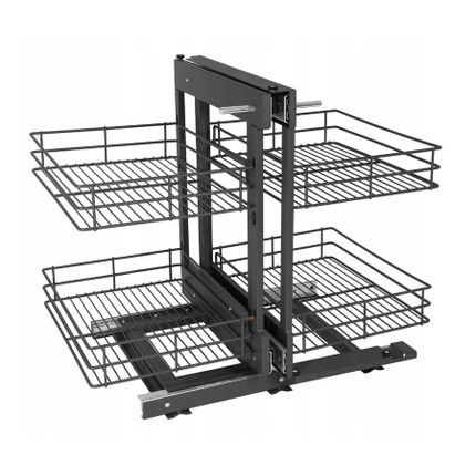 Cargo Magic Corner Prawy MAXIMA CLASSIC 120 cm + prowadnica Rejs - lakier grafit