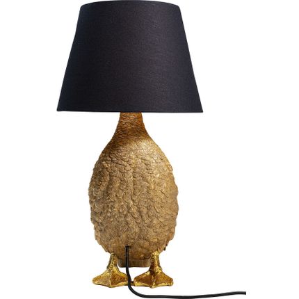 Lampa stołowa ANIMAL DUCK - złoty/czarny