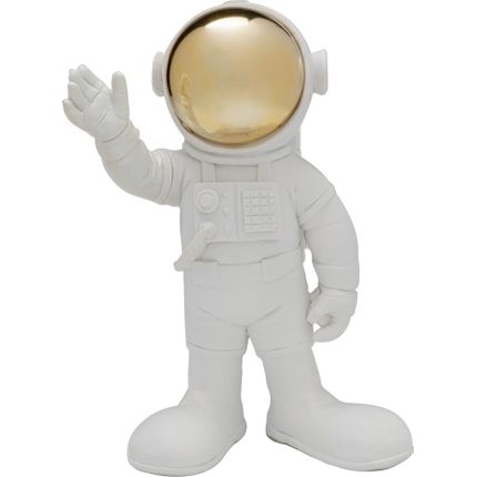 Figurka dekoracyjna WELCOME ASTRONAUT - biały