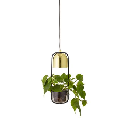 Lampa wisząca GULLAK - złoty/czarny