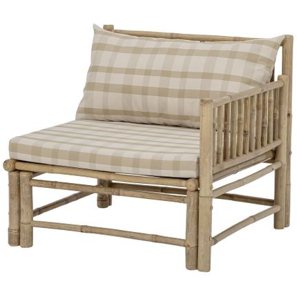 Sofa ogrodowa KORFU, prawa - naturalny/beżowy