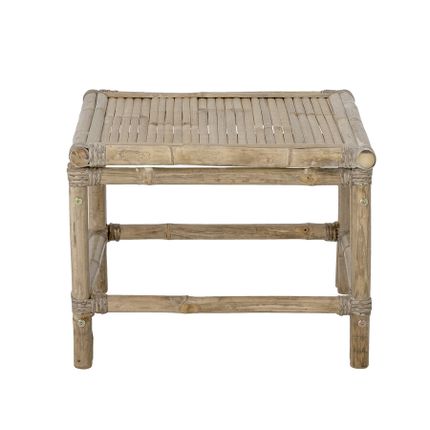 Stolik ogrodowy SOLE 55x55 cm - naturalny