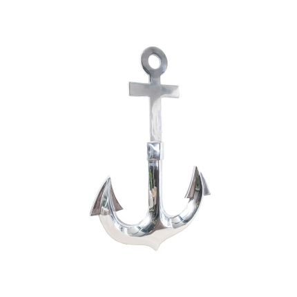 Dekoracja ścienna ANCHOR 70 - srebrny