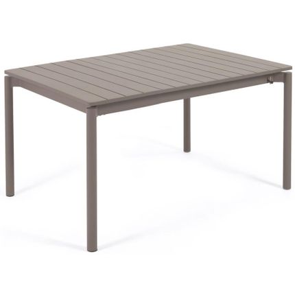 Stół ogrodowy rozkładany ZALTANA 140/200x90 - brązowy