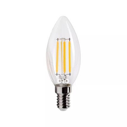 Żarówka ORO CLARO 03062 - transparentny / E14 / 6 W / 806 lm / barwa ciepła
