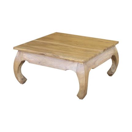 Stolik kawowy OPIUM 90x90 - palisander teak