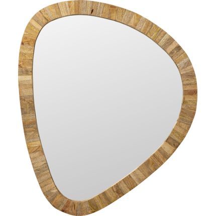 Lustro wiszące BORA BORA 65x78 - naturalny