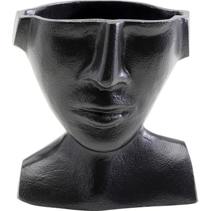 Wazon aluminiowy ROSTRO 17 - czarny