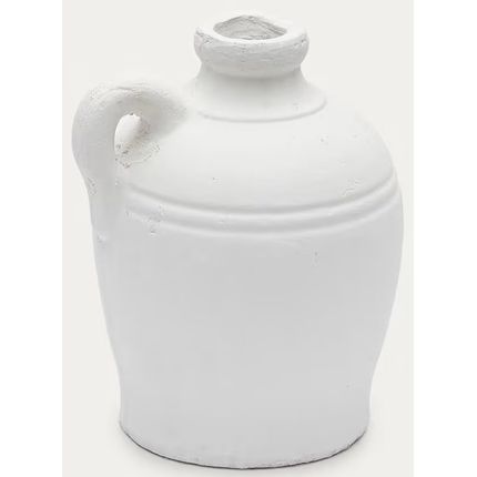 Wazon dekoracyjny PALAFRUGELL 23 cm - biały