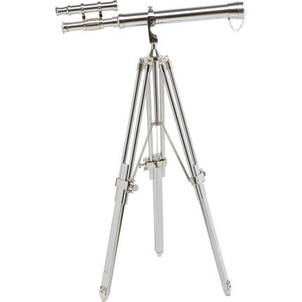 Teleskop dekoracyjny TELESCOPE - srebrny