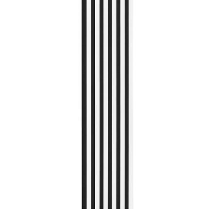 Lamele na filcu WOODLINE 2700x300 - czarny / biały