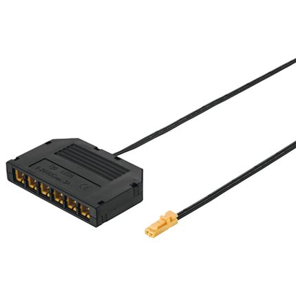 Dystrybutor 6-gniazdowy, Häfele Loox 12 V bez funkcji przełączania 42 W, 2000 mm