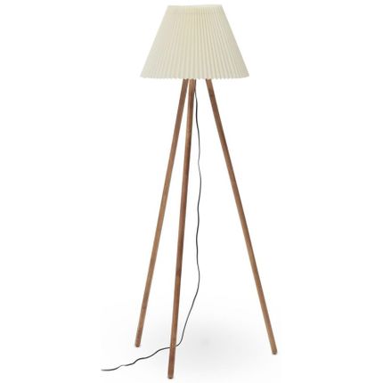 Lampa podłogowa BENICARLO - naturalny/beżowy