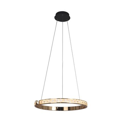 Lampa wisząca MURIEL MD4996-1-3GBD - czarny/złoty