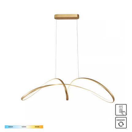 Lampa wisząca FERMI 20026P-GD - złoty