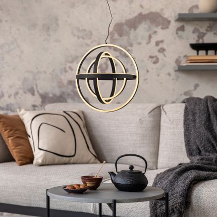 Lampa wisząca TESS MD9203-4-3BD - czarny