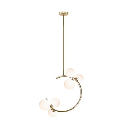 Lampa wisząca MOLECULE P0454-06Q-F7AA - złoty