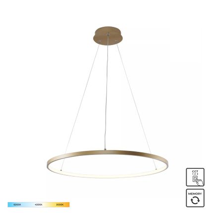 Lampa wisząca BRENO 2023201-GD60 - złoty