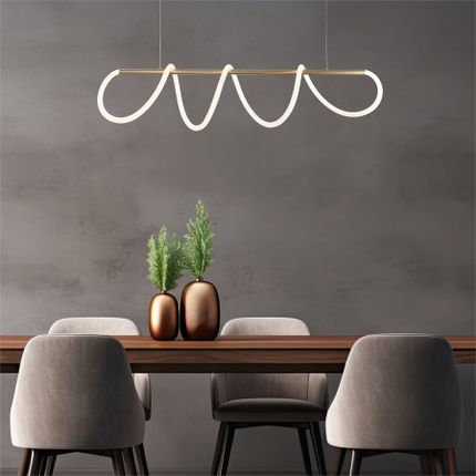 Lampa wisząca BALBO 20006PM-GD - złoty