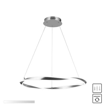 Lampa wisząca GIRONA MD9190-1M-3NT - piaskowy nikiel