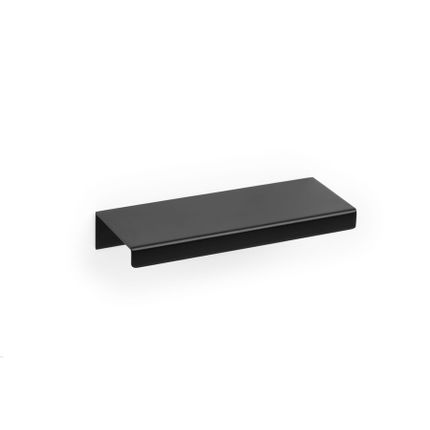 Uchwyt listwowy WAY 0518 - czarny mat / rozstaw 64 mm