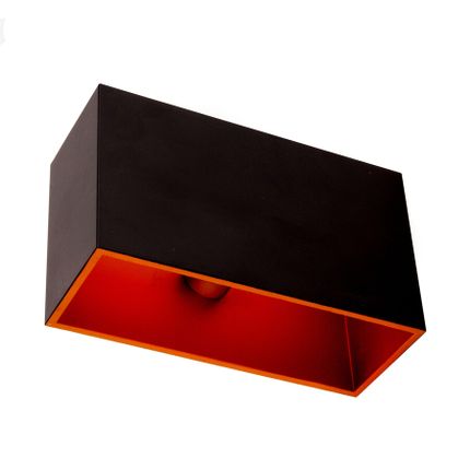 Kinkiet CONCEPT QUADRATE 1489-B/G - czarny/zloty