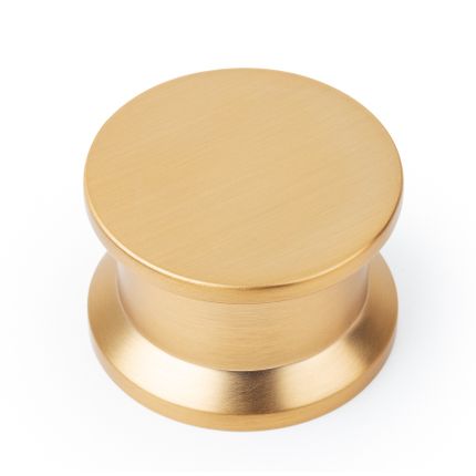 Gałka meblowa OH 0601 - mosiądz cava szczotkowany / fi 40 mm