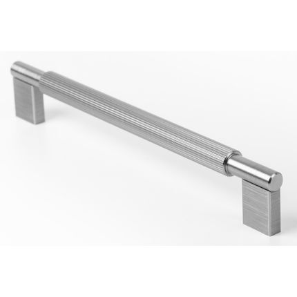 Uchwyt ARPA 0583 - efekt stali nierdzewnej / rozstaw 1178 mm