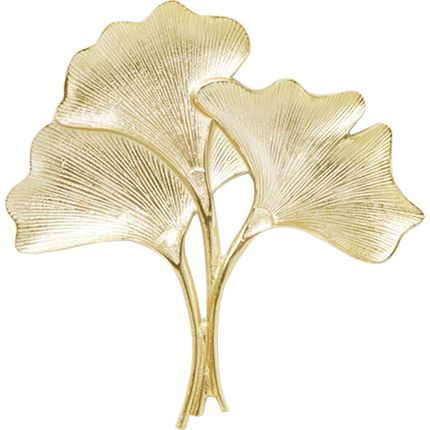 Wall Decoration Ginkgo Gold Small