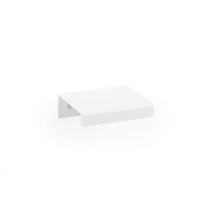 Uchwyt listwowy WAY 0518 - biały mat / rozstaw 32 mm