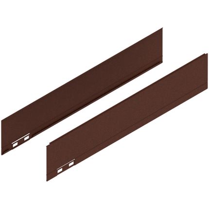 LEGRABOX Element dekoracyjny, wysokość M (90.5 mm), dł.=450 mm, prawy+lewy+noble rust*P/U: 20