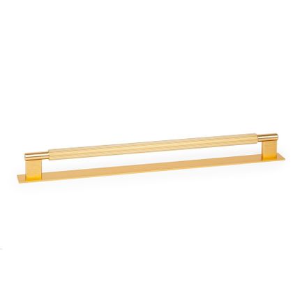 Uchwyt ARPA PLATE 0588 z podkładką - mosiądz ciemny szczotkowany / rozstaw 320 mm