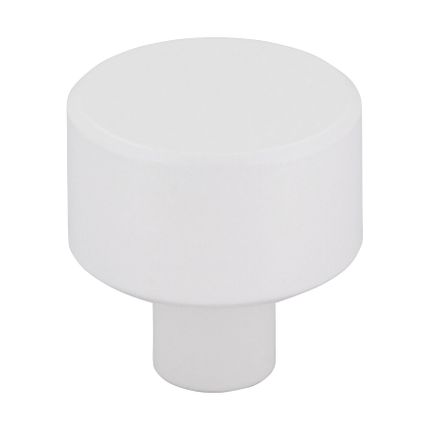 Gałka 2508 -  biały mat / fi 24 mm