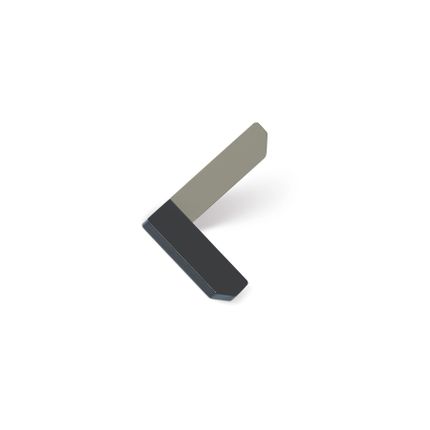 Wieszak CORNER 7005/30 szary antracyt/szary mech Viefe
