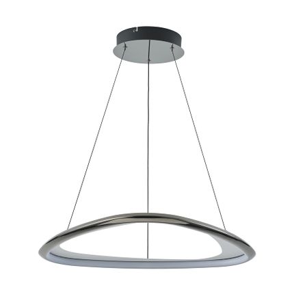 Lampa wisząca GETAFE MD3888-1S-3BCT - czarny chrom