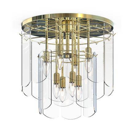Lampa sufitowa NIRA MX3523-8M-EGN - złoty