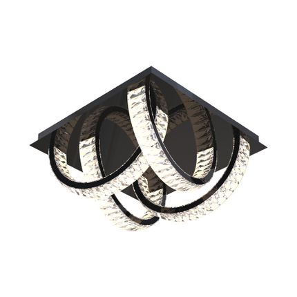 Lampa sufitowa TULA MX3274-4-3BCT - czarny