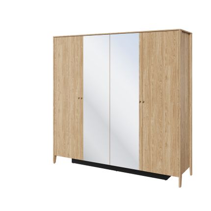 Szafa 4-drzwiowa COZY CZ-01 - dąb olejowany