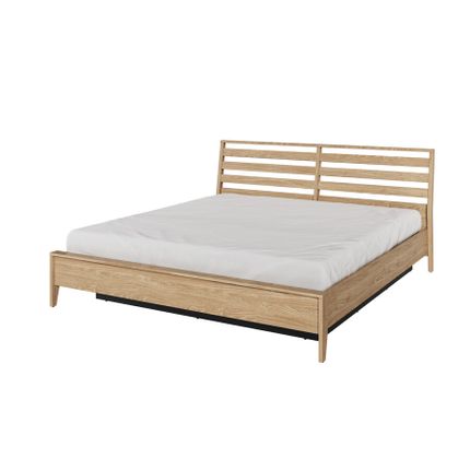 Łóżko z pojemnikiem COZY CZ-02 180x200 - dąb olejowany