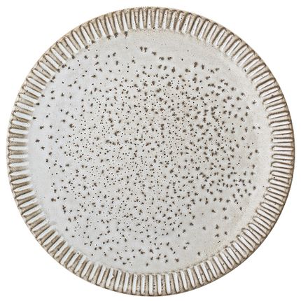 Talerz deserowy THEA 20 cm - szary