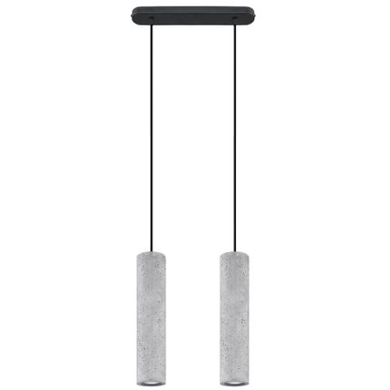 Lampa wisząca LUVO - szary beton