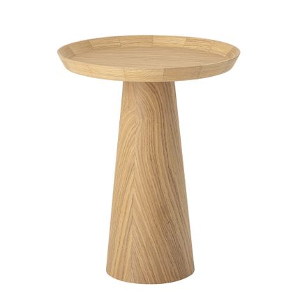 Stolik boczny okrągły LUANA 44 cm - naturalny