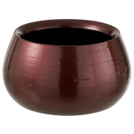 Doniczka ceramiczna czerwona 10cm