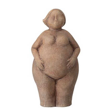 Figurka dekoracyjna SIDSEL - brązowy