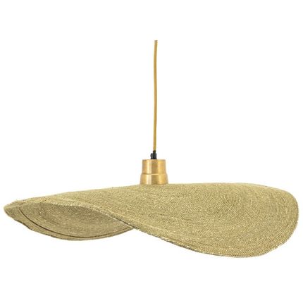 Lampa wisząca naturalna jutowa Ø75 cm
