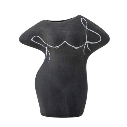 Wazon dekoracyjny LULU 14 cm - czarny