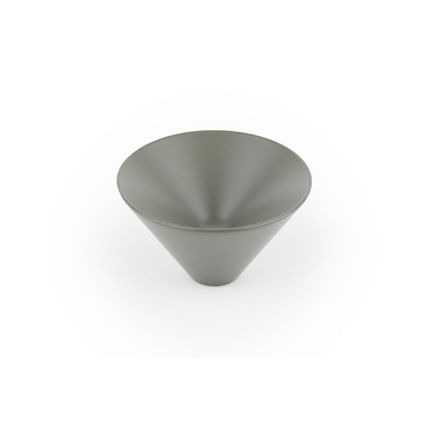 Gałka CONIC 0538 - szary mech / fi 43 mm