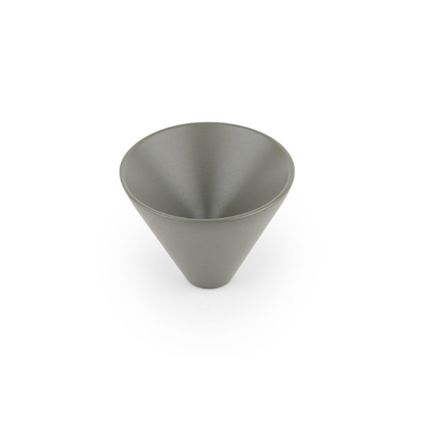 Gałka CONIC 0538 - szary mech / fi 29 mm