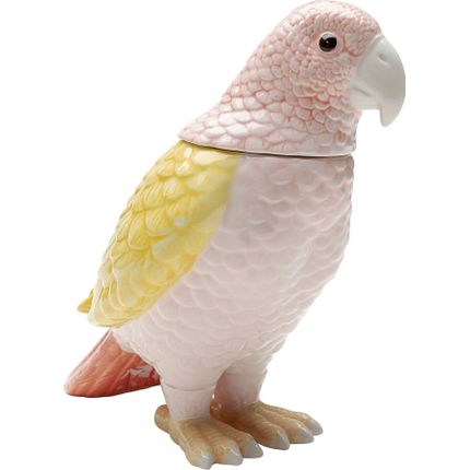 Pojemnik ceramiczny EXOTIC BIRD GIALLO 23 - multikolor
